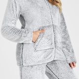 CityComfort Women's Pyjama Sets, Hooded Fleece Pyjamas for Women and Teens - Get Trend