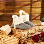 Dunlop Women's Slippers, Fluffy Slipper Boots with Memory Foam Insoles - Get Trend