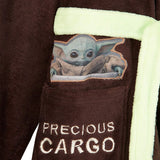 The Mandalorian Baby Yoda Dressing Gown Mens, Mandalorian Hooded Bath Robe - Get Trend