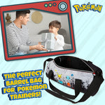 Pokemon Gym Bag for Kids, Pikachu Boys Duffle Bag Large Holdall - Get Trend