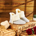 Dunlop Women's Slippers, Fluffy Slipper Boots with Memory Foam Insoles - Get Trend