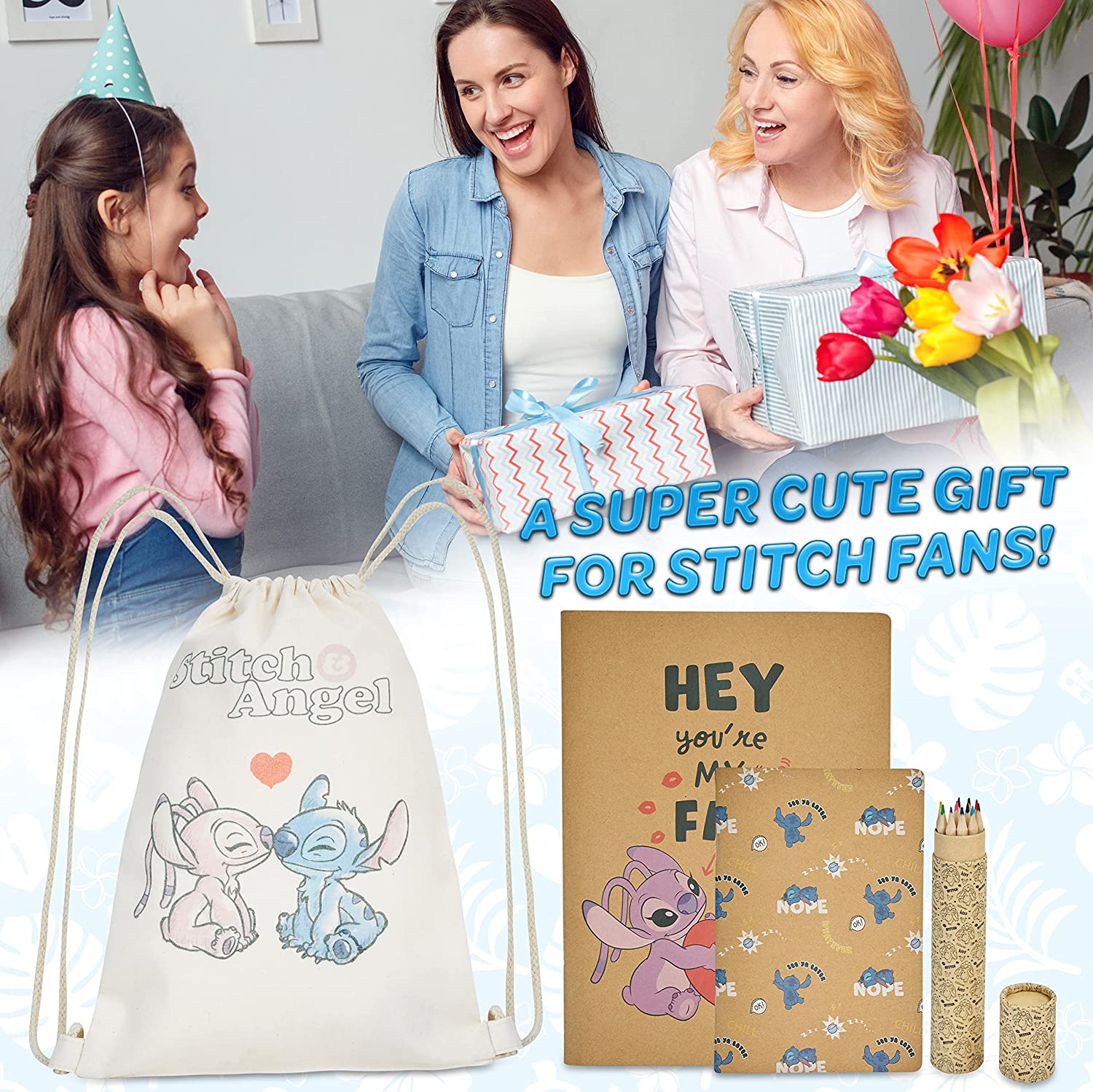 Disney Stitch Stationery - Environmentally Friendly Stationery Set - Get Trend