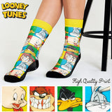Looney Tunes Slipper Socks for Ladies, Multicoloured Slipper Socks for Women - Get Trend