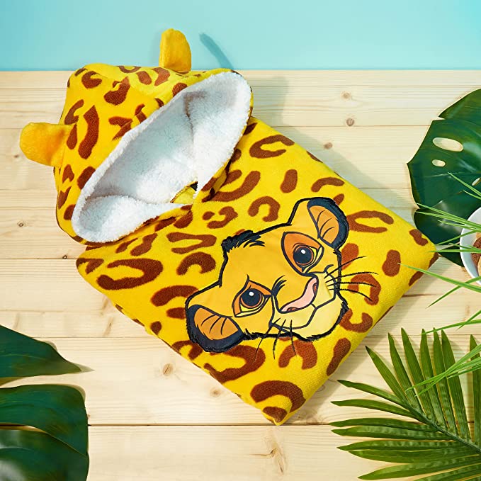 Disney Hoodies for Girls Boys, Kids Oversized Hoodie Blanket - SIMBA - Get Trend