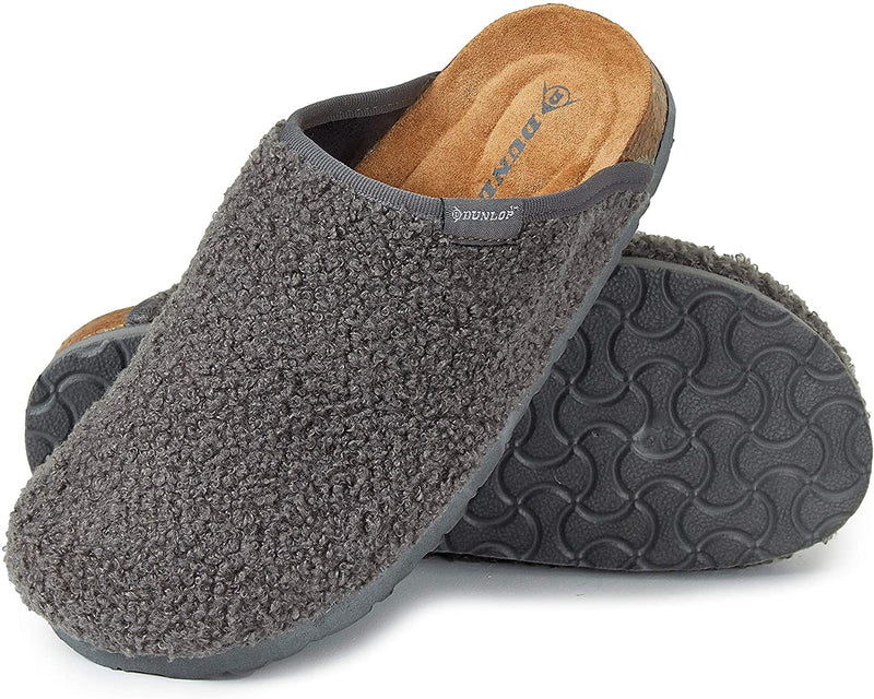Dunlop Memory Foam Comfy Rubber Insoles Mules Slippers for Women - Get Trend