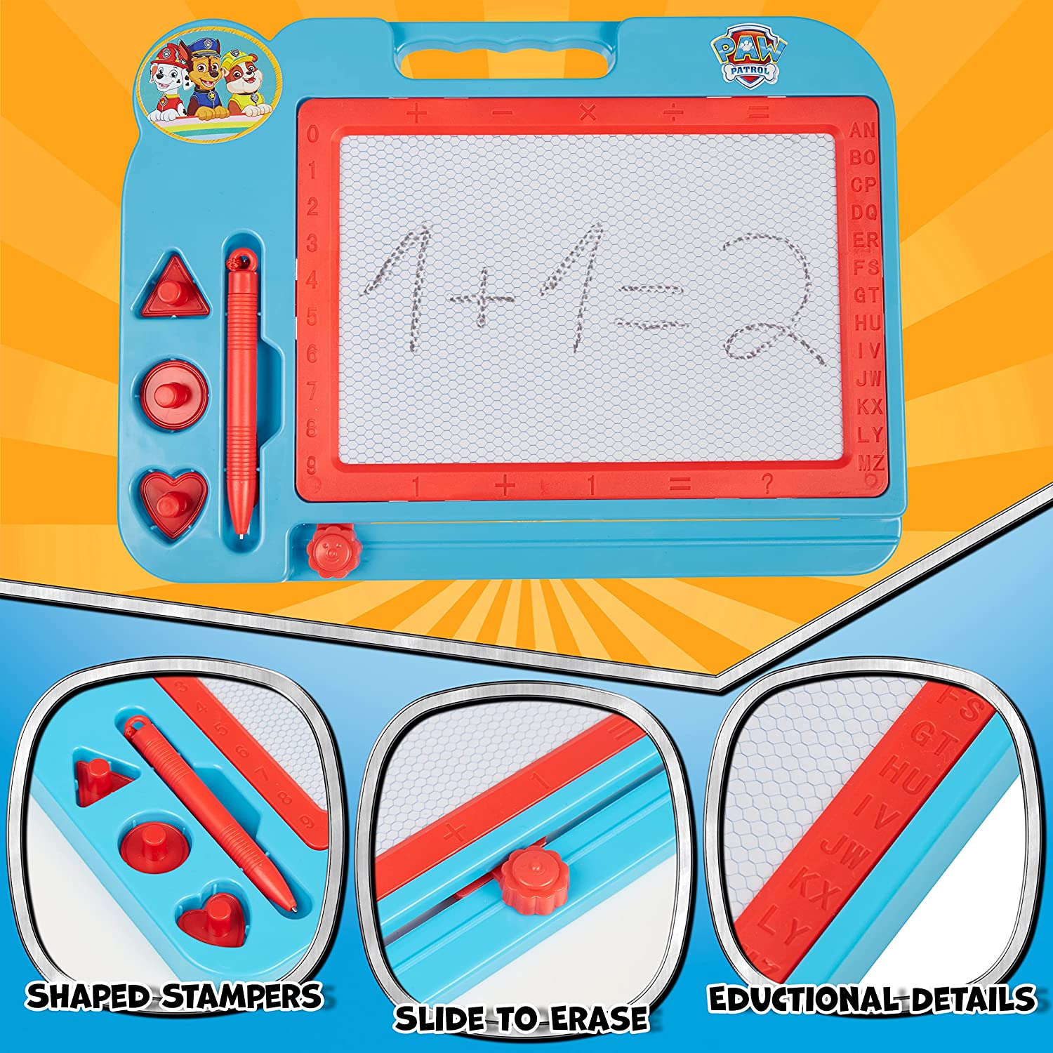 Paw Patrol Magnetic Drawing Board - Kids Magic Scribbler - Get Trend