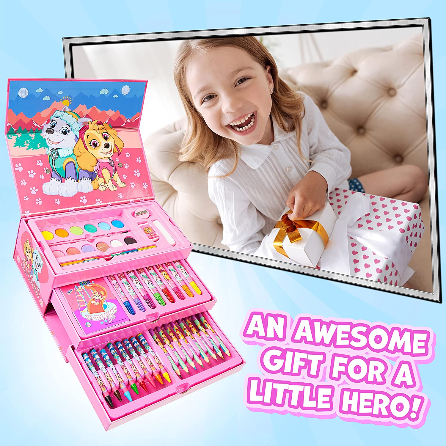 PAW PATROL Art Set - Colouring Sets for Children - Get Trend