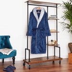 CityComfort Dressing Gowns,Super Soft Hooded,Men's Warm and Cozy Fleece Robe - Get Trend