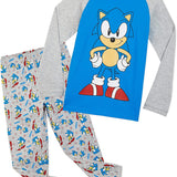Sonic The Hedgehog Boys Pyjamas Long Sleeve Kids PJs Loungewear Gifts for Gamers - Get Trend