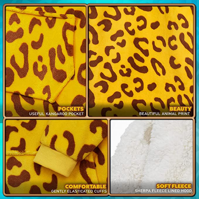 Disney Hoodies for Girls Boys, Kids Oversized Hoodie Blanket - SIMBA - Get Trend