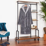 CityComfort Dressing Gowns,Super Soft Hooded,Men's Warm and Cozy Fleece Robe - Get Trend
