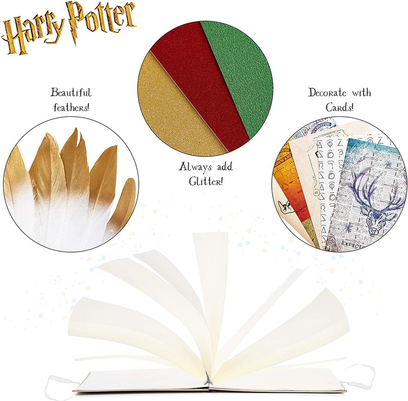 Harry Potter Scrap Book Set, Over 65 Accessories For Girls Boys - Get Trend