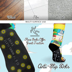 Looney Tunes Slipper Socks for Ladies, Multicoloured Slipper Socks for Women - Get Trend