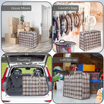 DECO EXPRESS Large Laundry Bags with Zip - 2 Pack Large Storage Bags - Get Trend