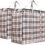 DECO EXPRESS Large Laundry Bags with Zip - 2 Pack Large Storage Bags - Get Trend