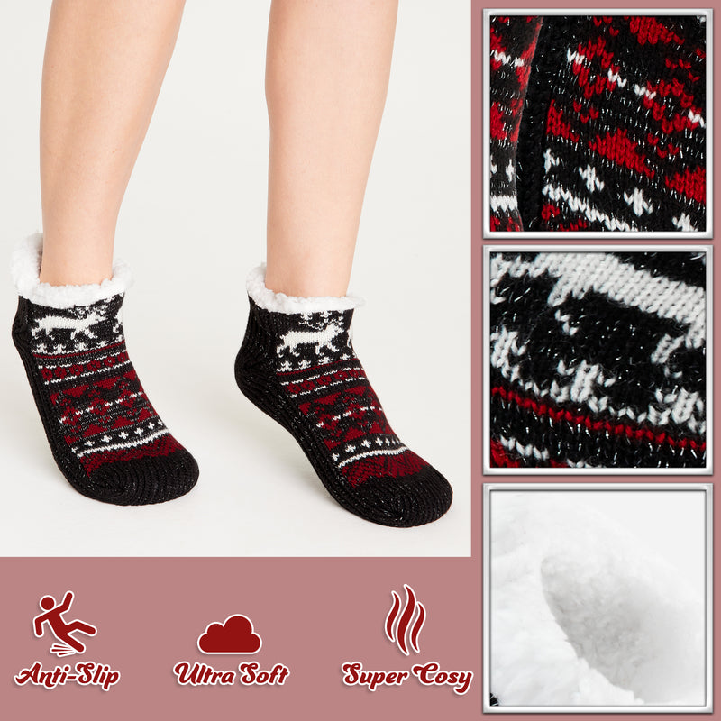 CityComfort Fluffy Socks Women, Fleece Slipper Socks
