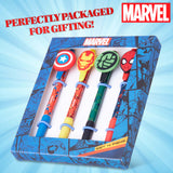 Marvel Pen Stationery Sets for Kids 4 Pack Avengers Pens - Get Trend