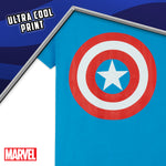 Marvel CAPTAIN AMERICA Boys Pyjamas,  Avengers Superhero Kids Short PJs - Get Trend