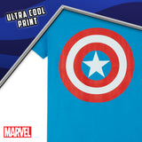 Marvel CAPTAIN AMERICA Boys Pyjamas,  Avengers Superhero Kids Short PJs - Get Trend