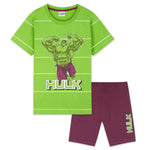 Marvel HULK Boys Pyjamas Avengers Superhero Kids Short PJs - Get Trend