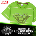 Marvel HULK Boys Pyjamas Avengers Superhero Kids Short PJs - Get Trend