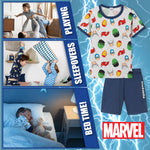 Marvel Boys Pyjamas Avengers Superhero Short PJs - Get Trend