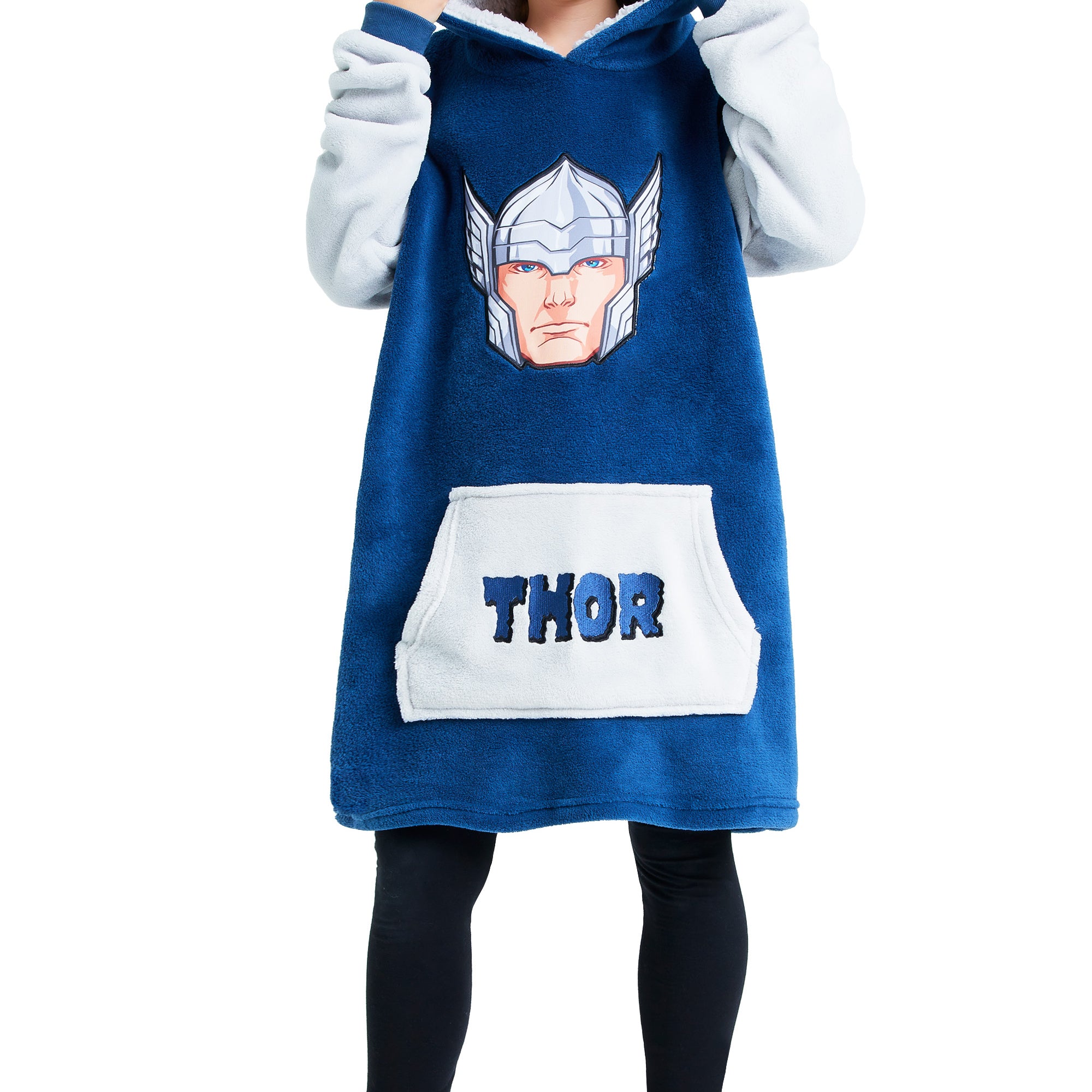 Marvel Oversized Blanket Hoodie Kids - Thor - Get Trend