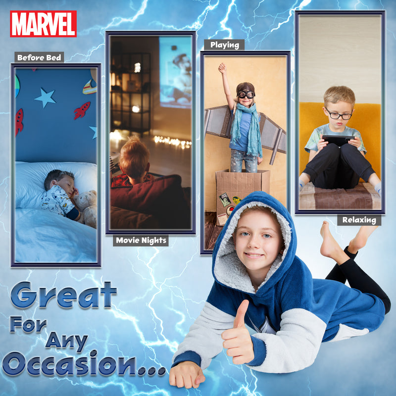 Marvel Oversized Blanket Hoodie Kids - Thor