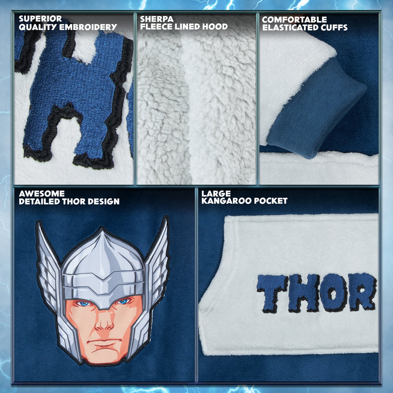 Marvel Oversized Blanket Hoodie Kids - Thor