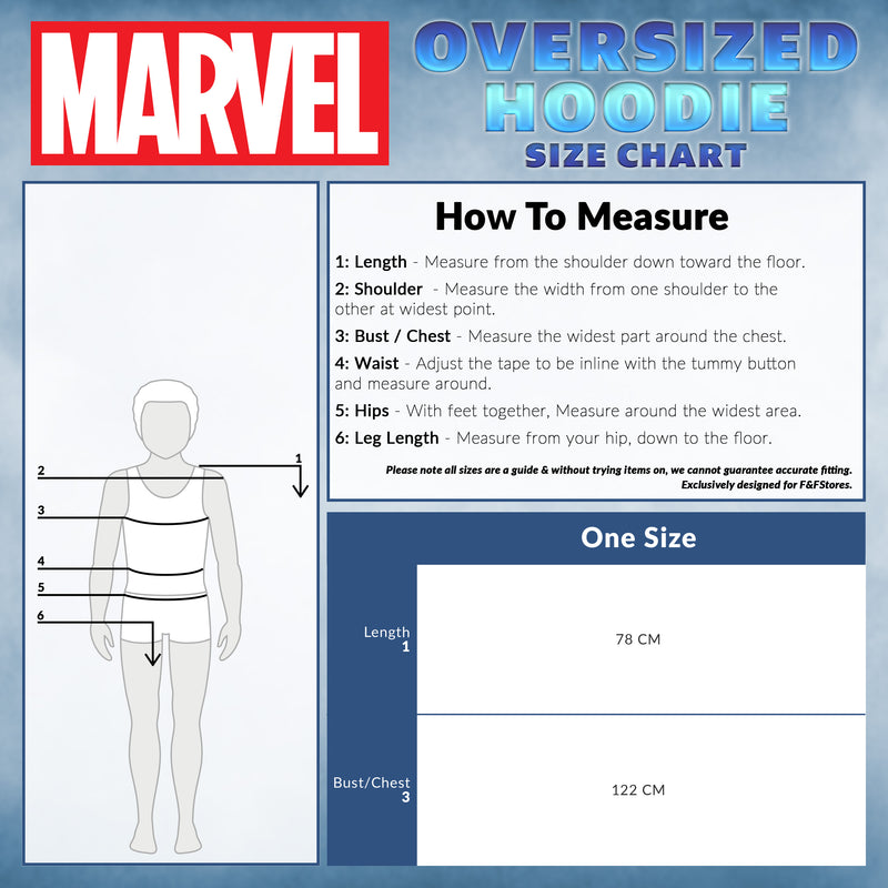 Marvel Oversized Blanket Hoodie Kids - Thor