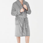 CityComfort Luxury Super Soft Men Dressing Gown Mens Bathrobe - Get Trend