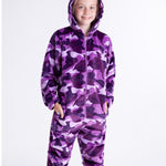 CityComfort Kids Onesie, All in One Pyjamas, Fleece Zip Up Jumpsuit - Get Trend