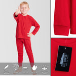 CityComfort Ribbed Pyjamas for Kids - Matching PJs for Family - Get Trend