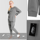 CityComfort Ribbed Pyjamas for Kids - Matching PJs for Family - Get Trend