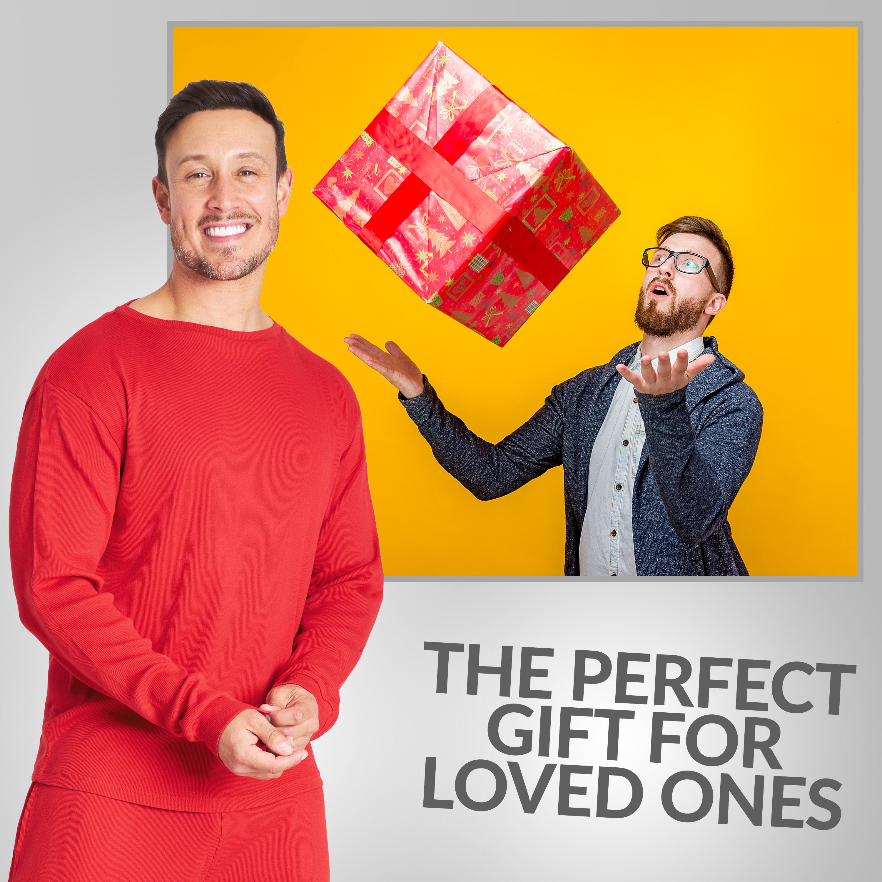 CityComfort Ribbed Pyjamas for Men -Matching PJs for Family - Get Trend