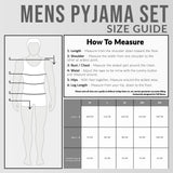 CityComfort Ribbed Pyjamas for Men -Matching PJs for Family - Get Trend