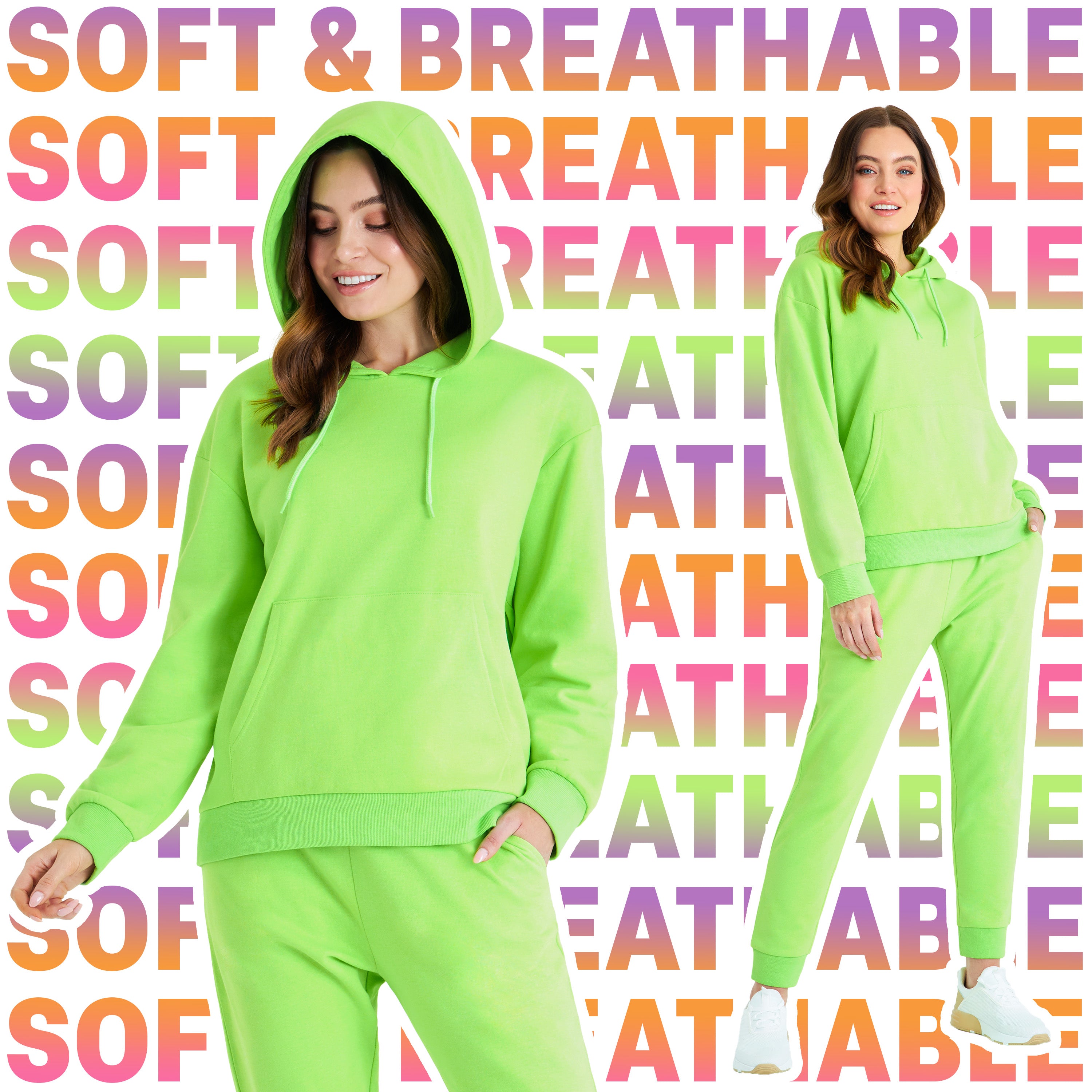 CityComfort Tracksuit Womens Full Set, Loungewear Sets for Women - Get Trend