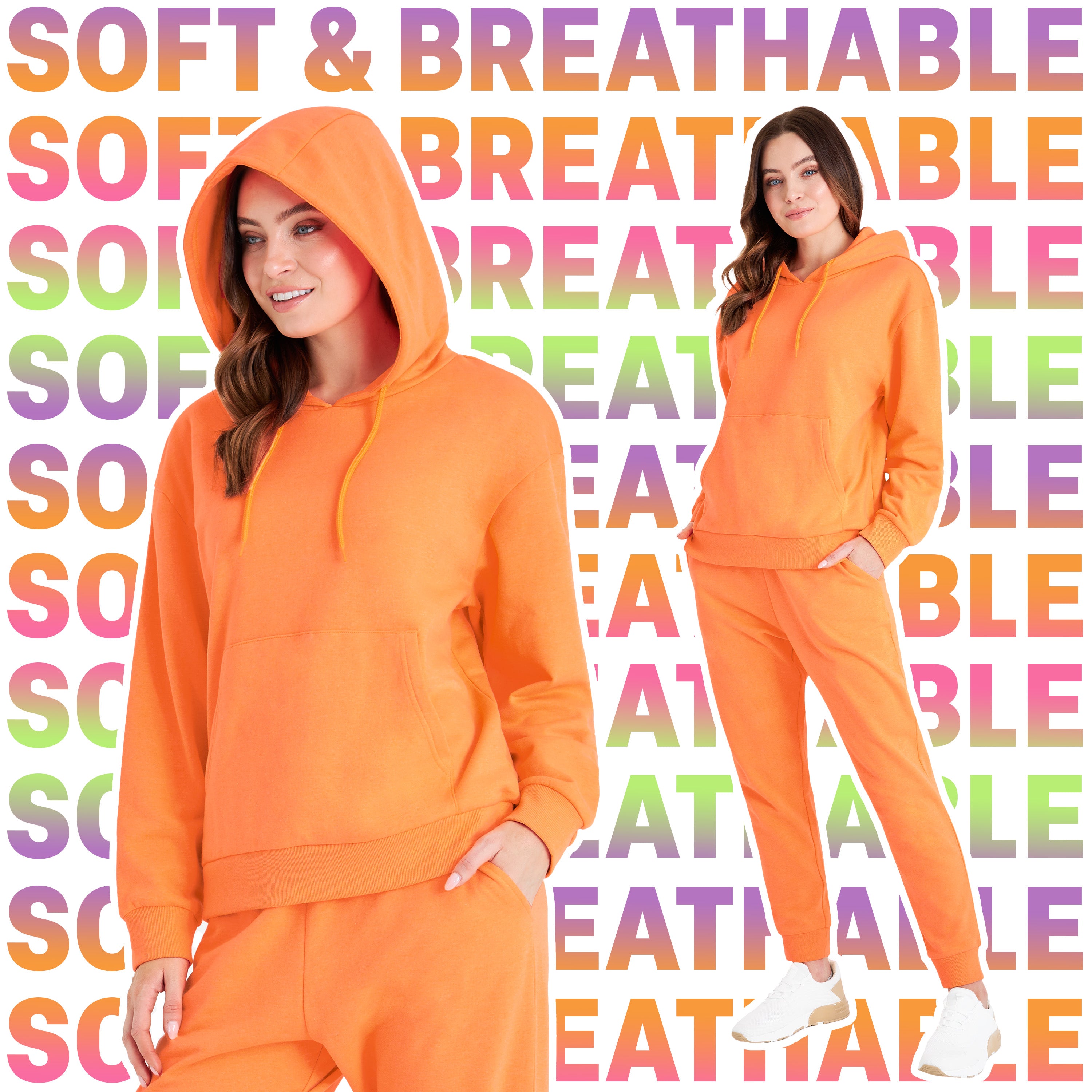 CityComfort Tracksuit Womens Full Set, Loungewear Sets for Women - Get Trend