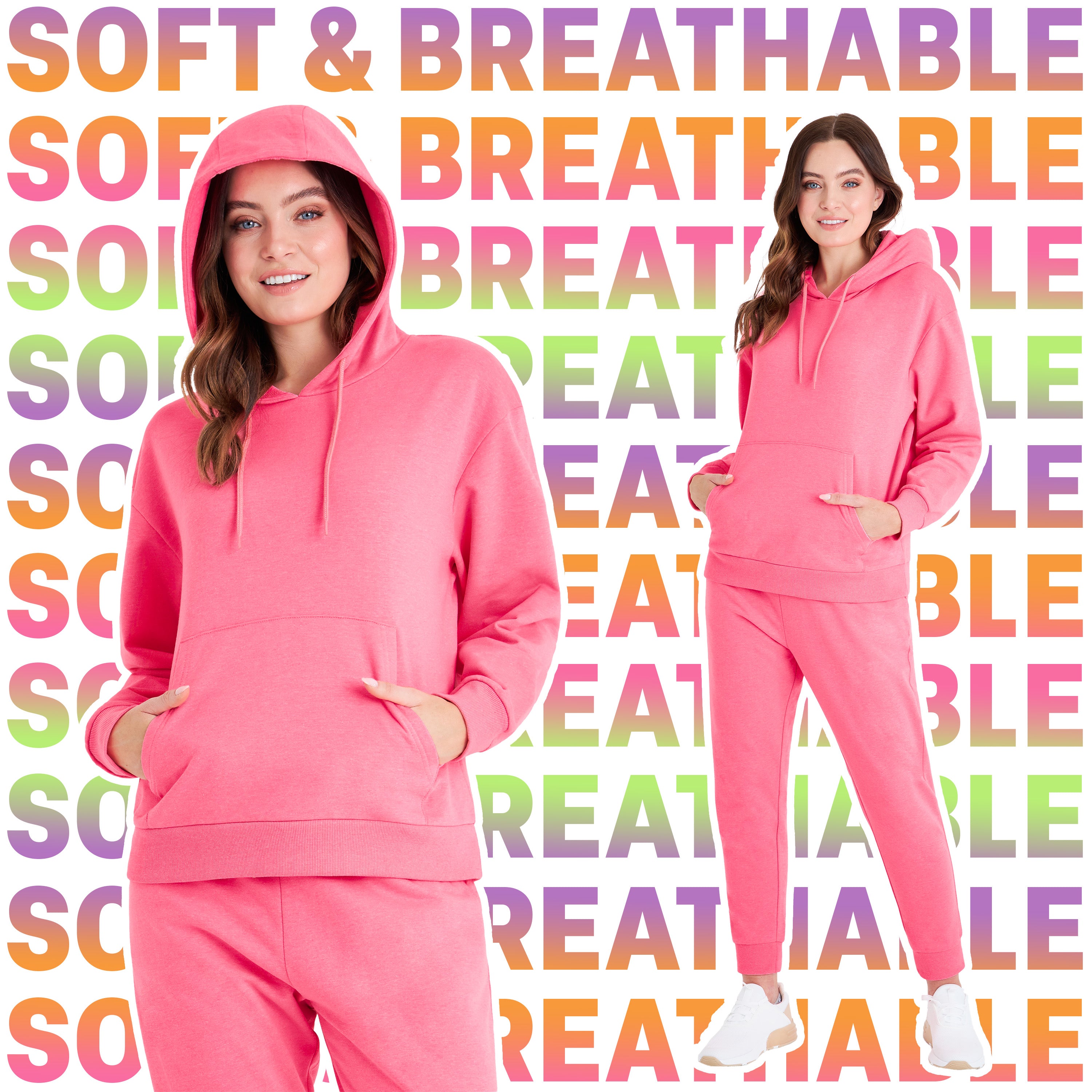 CityComfort Tracksuit Womens Full Set, Loungewear Sets for Women - Get Trend