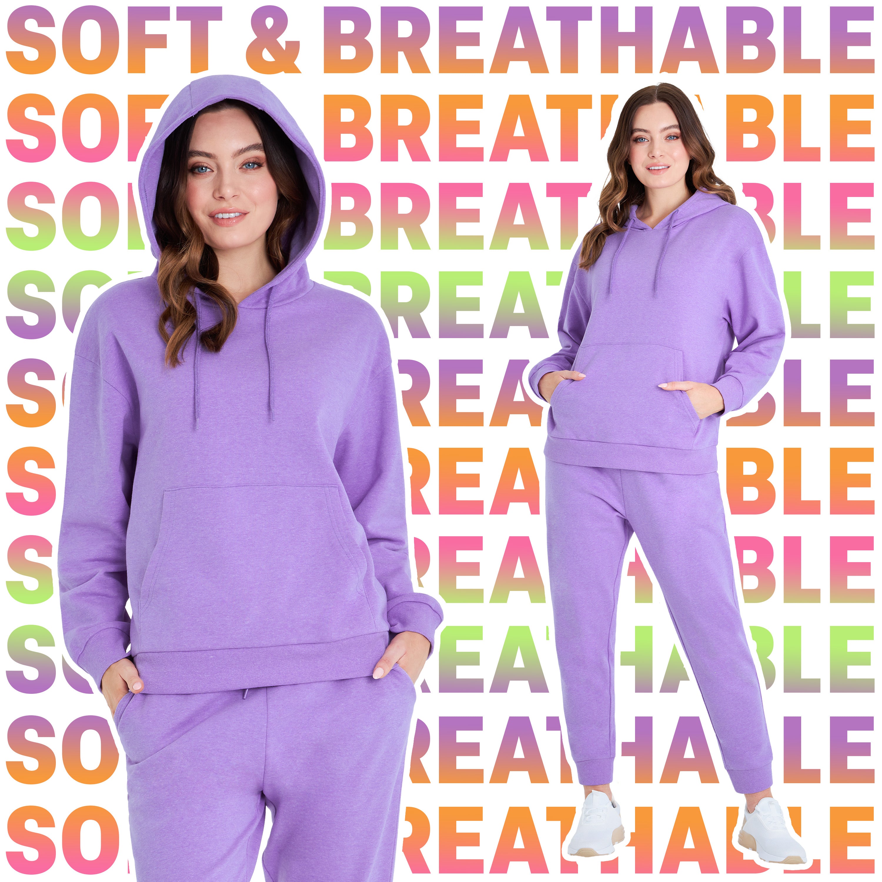 CityComfort Tracksuit Womens Full Set, Loungewear Sets for Women - Get Trend