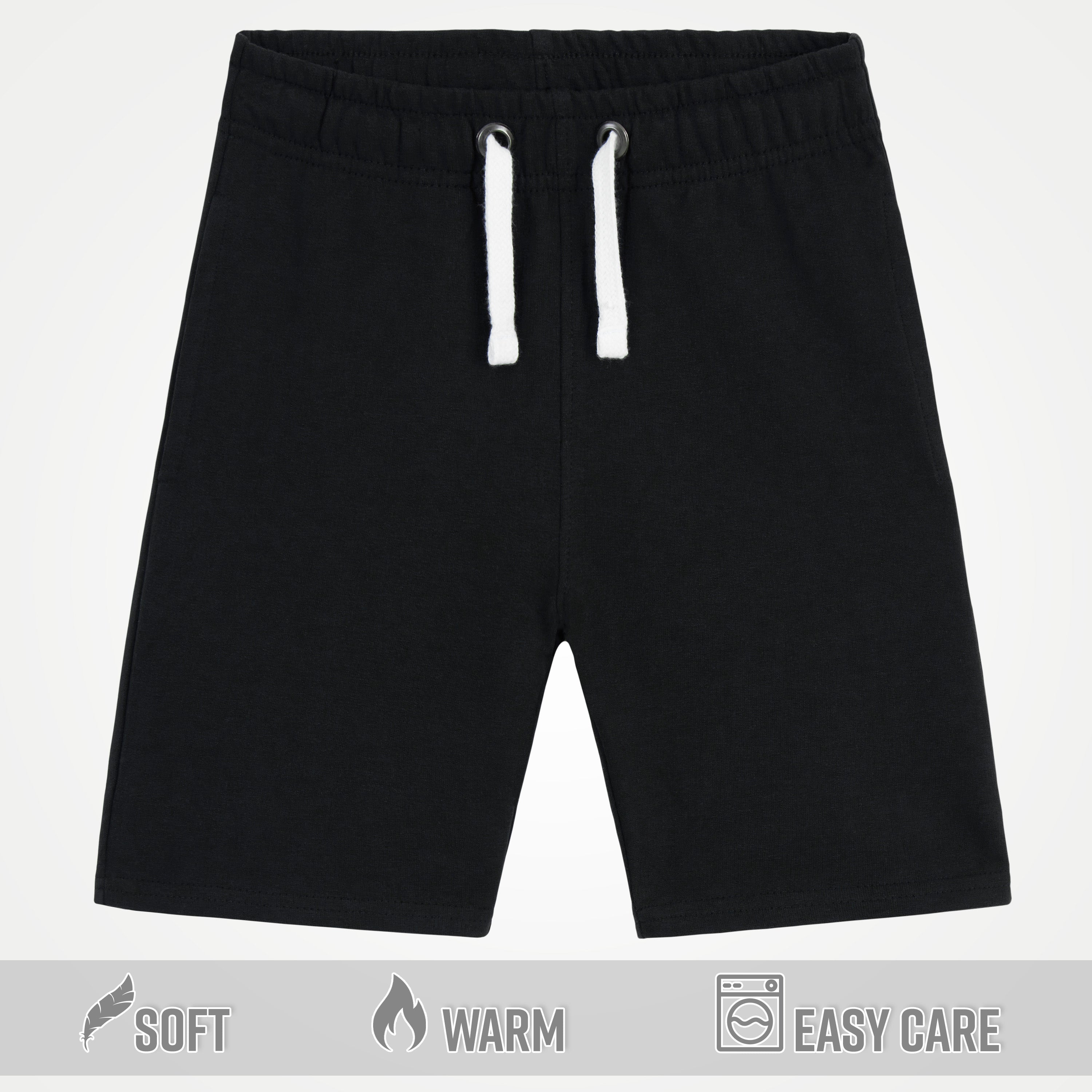 CityComfort Boys Shorts, Football Shorts with Pockets - Get Trend