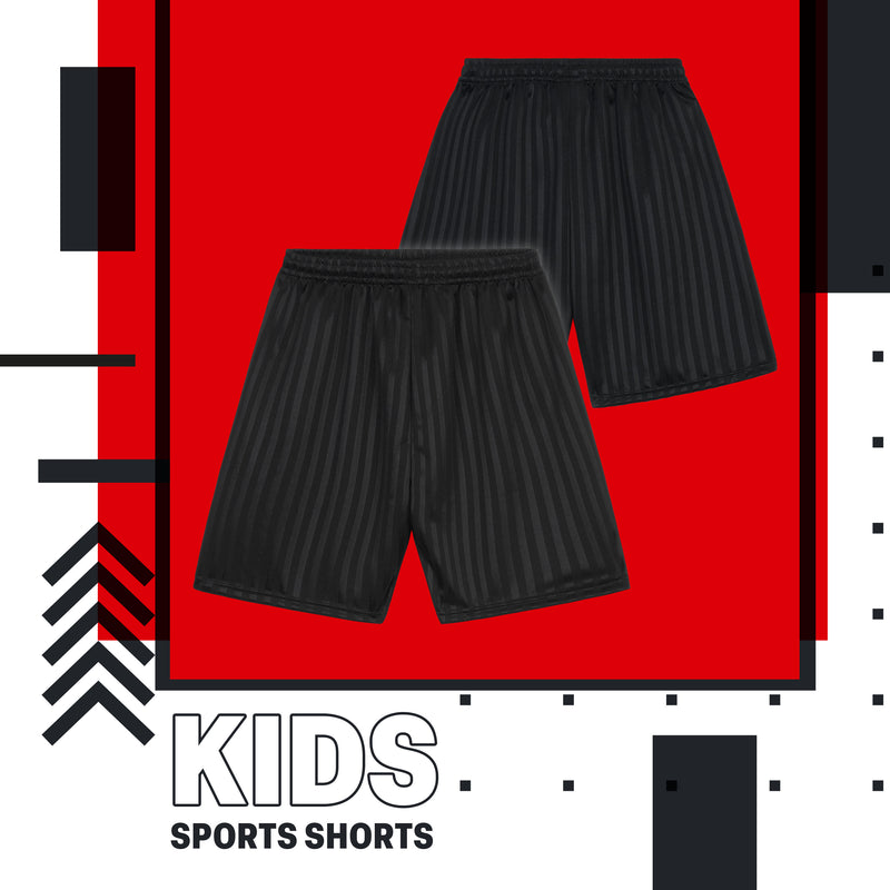 CityComfort Boys Striped Shadow Sport Shorts - Get Trend