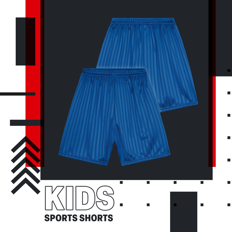 CityComfort Boys Striped Shadow Sport Shorts - Get Trend