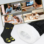 DC Comics Mens Slipper Socks, Batman Mens Fluffy Socks, Gifts for Men - Get Trend
