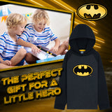 DC Comics Batman Hoodie for Kids - Superhero Boys' Hoodies - Get Trend