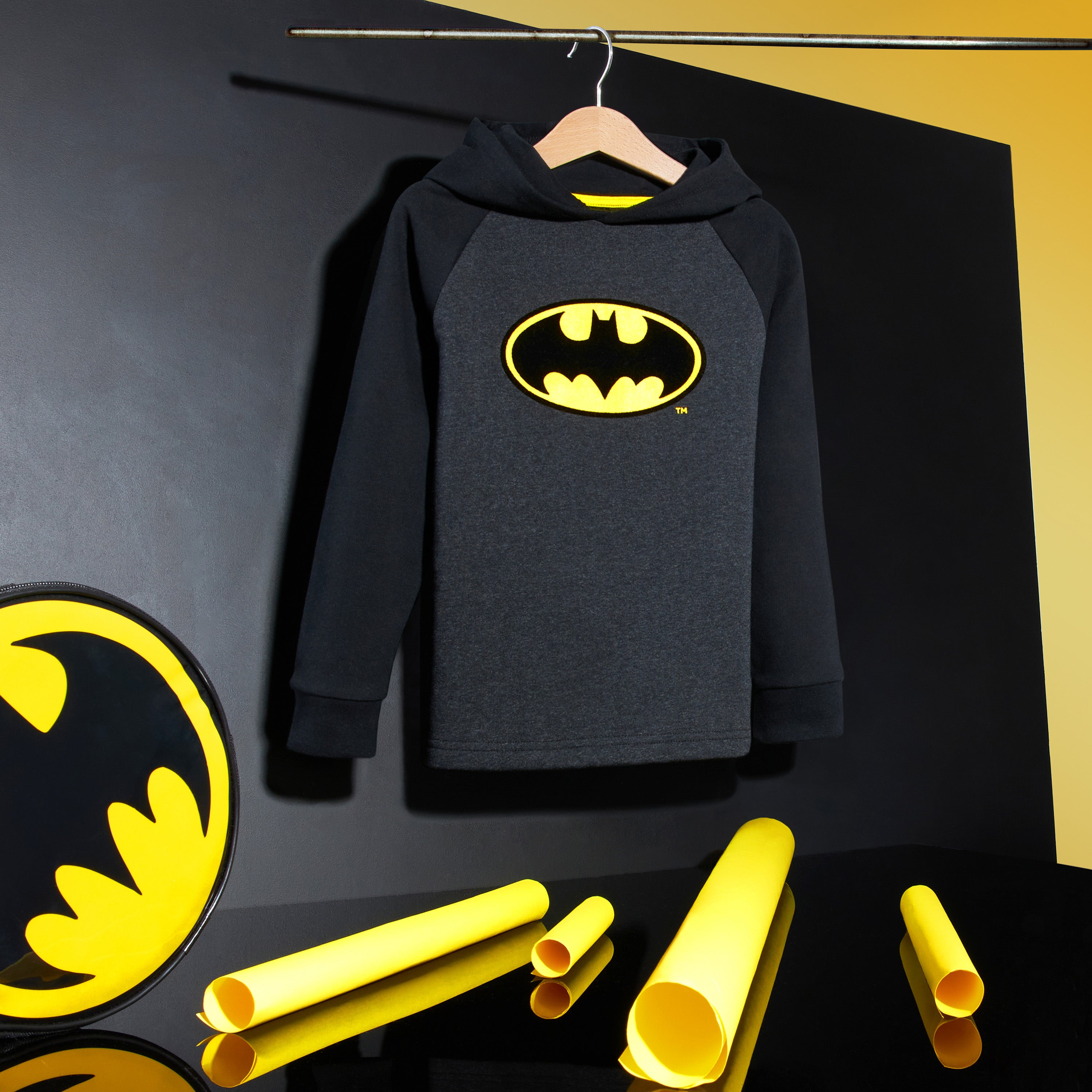 DC Comics Batman Hoodie for Kids - Superhero Boys' Hoodies - Get Trend