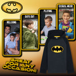 DC Comics Batman Hoodie for Kids - Superhero Boys' Hoodies - Get Trend