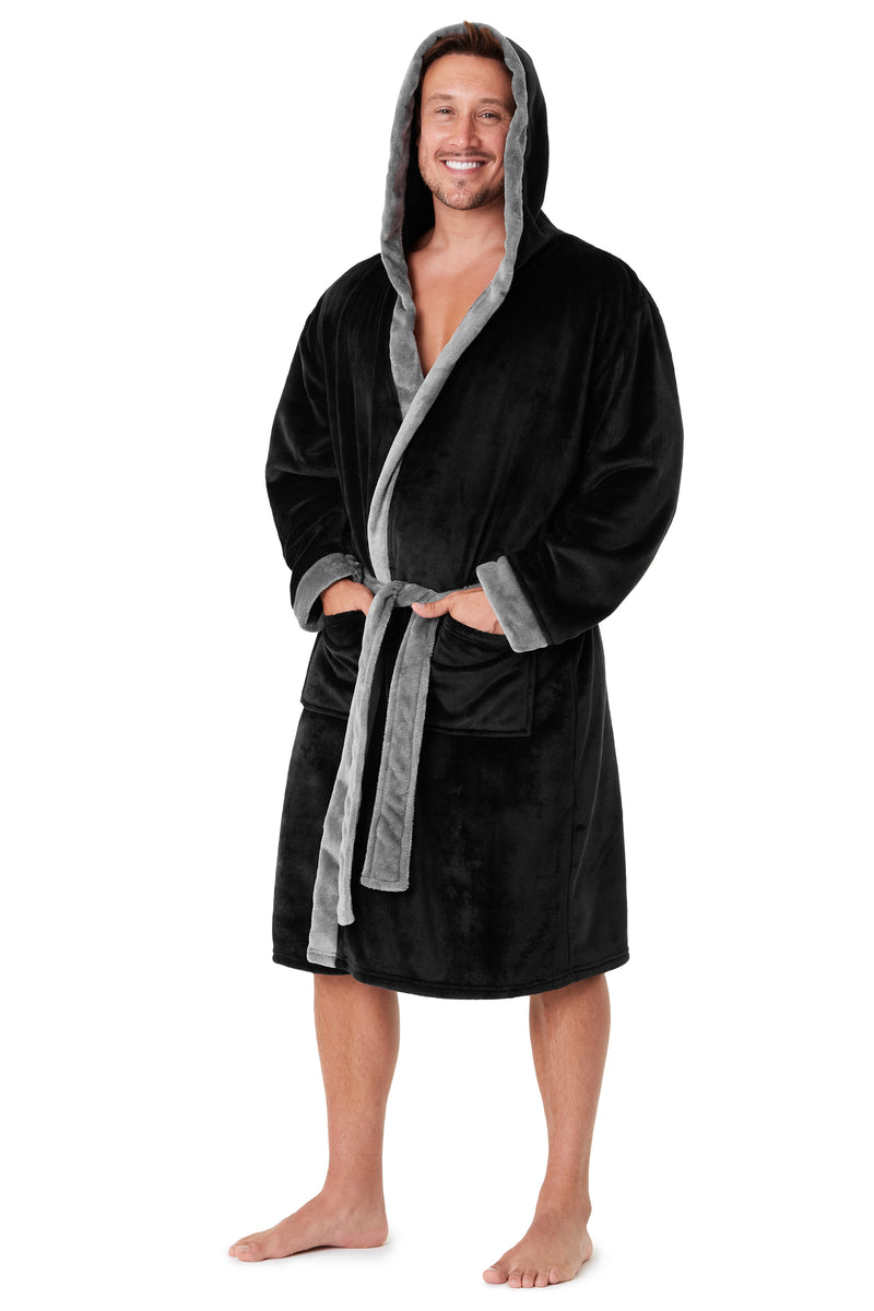 CityComfort Luxury Super Soft Men Dressing Gown Mens Bathrobe
