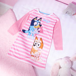 Bluey Girls Nightdress, Bluey Pyjamas Gifts for Girls - Get Trend