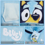 Bluey Hoodie Blanket - Fleece Oversized Hoodies for Kids - Get Trend